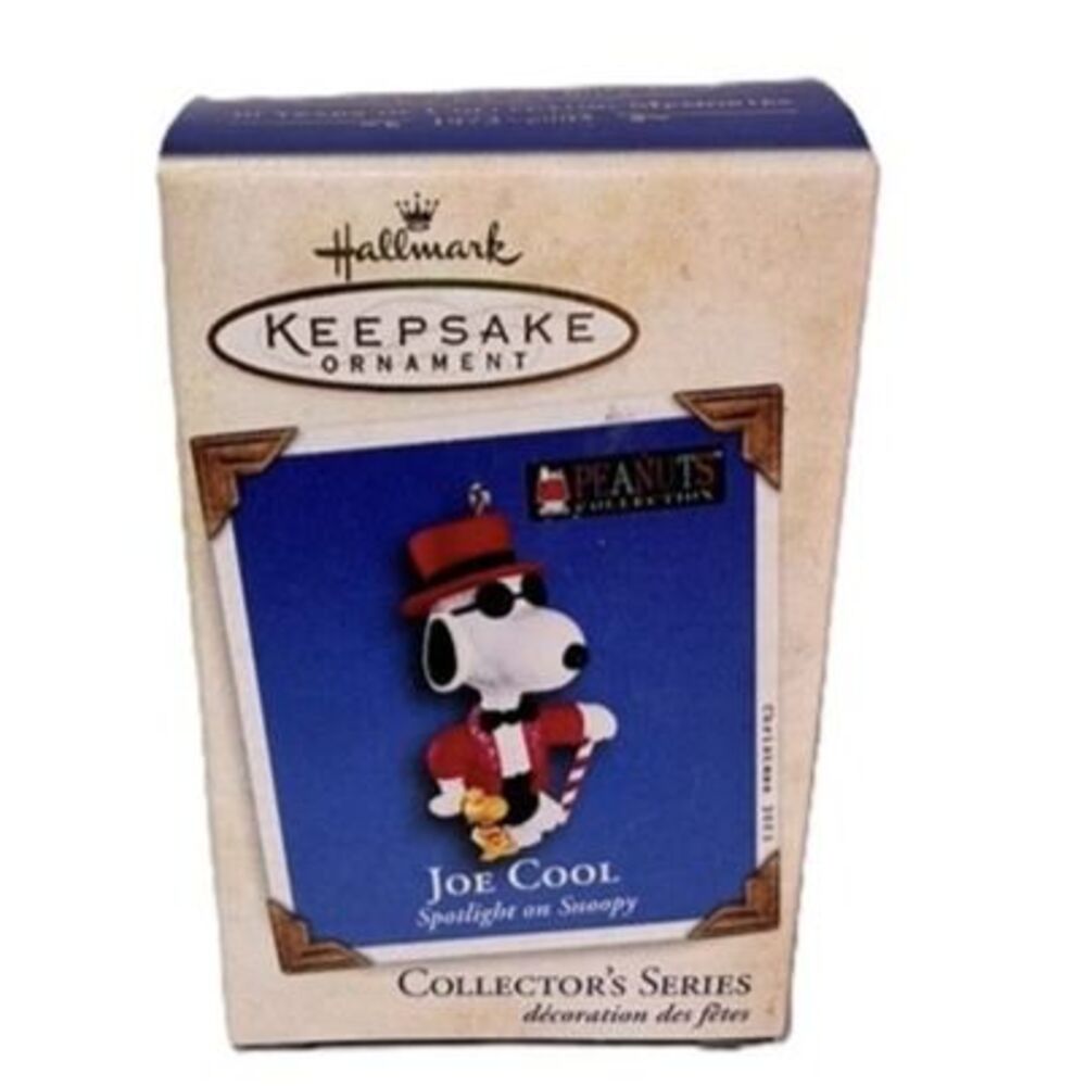 2005 Hallmark Keepsake Ornament Joe Cool Snoopy Spotlight on Snoopy Peanuts